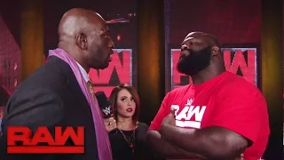 "Incarnate" star Mark Henry puts Titus O'Neil in his place: Raw, Nov. 28, 2016