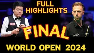 Judd Trump Vs Ding Junhui | Final | World Open 2024 | Full Highlights