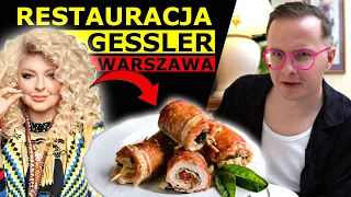 RESTAURACJA MAGDY GESSLER POLKA W WARSZAWIE - ILE KOSZTUJE OBIAD?!