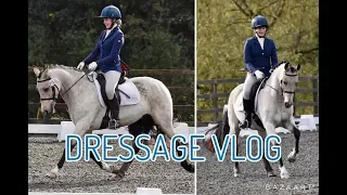 BEAR IS BACK ~ Her second British Dressage show