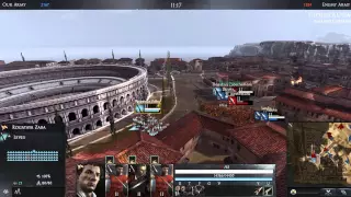 Arena Total War (с союзниками)  - 18 бои на узких улицах города