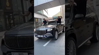 Jumping Mercedes GLE and GLS (Maybach Version)