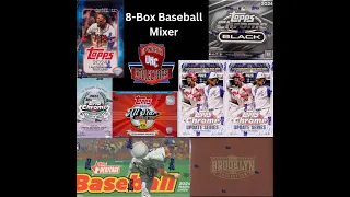 8-Box Baseball Value Mixer!! Brooklyn Collection/Allen & Ginter Chrome/ Topps Chrome Update & More