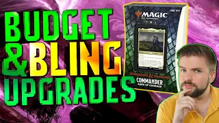 Aura of Courage Upgrades & Cuts [Magic: the Gathering D&D Commander Precon] Budget & Bling