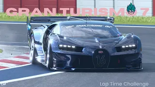 [Gran Turismo 7] Lap Time Challenge - Kyoto - Bugatti VGT 🥇1:16.778