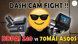 Siapa lagi Mantap ? DDPAI Z40 vs 70MAI A500s | Dash Cam Fight | Review and Comparison