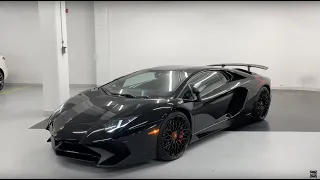 2017 Lamborghini Aventador SV - Revs + Walkaround 4k