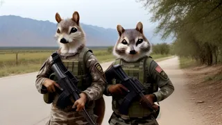 squirrel and raccoon are afghanistan national heroes