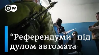 Що кажуть на Заході про "референдуми" на окупованих територіях України | DW Ukrainian