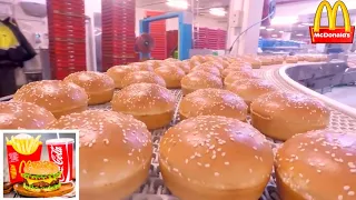 How McDonald's Burgers Are Made | McDonald's fries making process