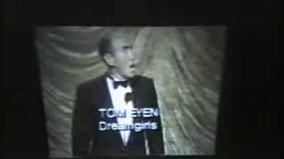 Tom Eyen accepts Best Book Tony Award for Dreamgirls 2/1/82