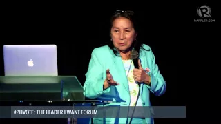 Dr. Winnie Monsod: Corruption curbs PH’s growth rates