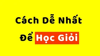 Cách Dễ Nhất Để Học Giỏi (Dù cho bận rộn)