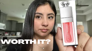 I Tried The Viral Dior Lip Glow Oil! (Review)