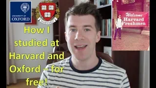 How I got scholarships to Harvard and Oxford - and how you can too!