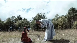 The little girl that the monk risked his life to save turned out to be a centenarian.