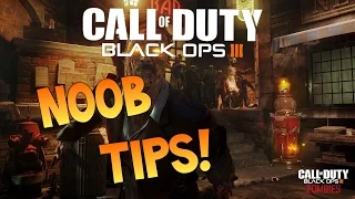 SHADOWS OF EVIL MAP BEGINNER TIPS! - How to get good at Black Ops 3 Zombies (Gameplay)