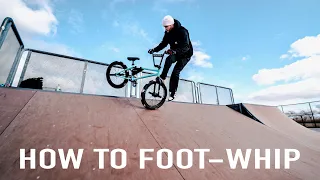 How To Footjam Tailwhip BMX