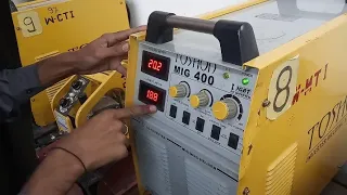 MIG / GMAW / Co2 Arc Welding Demo || Straight Line Bead ||MIG Welding || Trainees First Time.😎