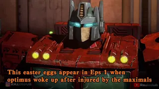 These are the Easter Eggs that you might Miss in Transformers War for Cybertron kingdom