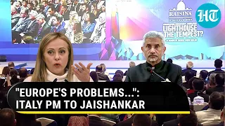 Italy PM responds to Jaishankar's 'European mindset' jibe over Russia-Ukraine war | Watch