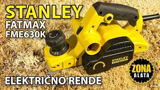 Stanley Fatmax FME630K Electric Planer - How to use 4K