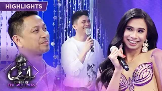 Vhong notices Jhong feeling kilig for Miss Q&A Len | Miss Q and A: Kween of the Multibeks