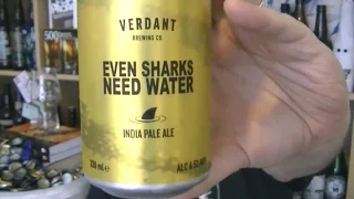 Verdant Brewing Co - Even Sharks Need Water (IPA) - HopZine Beer Review