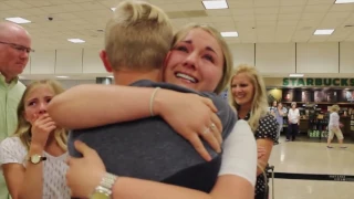 Keena Airport Welcome Home