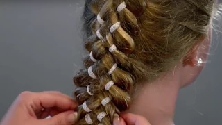 Syvflette Med Bånd | 7 Strand Braid With Ribbon Tutorial | Flettemamma