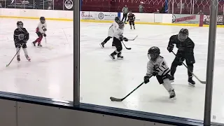 GREAT moves kid! 7 year old hockey player showing some dangles. #hockey #hockeyplayer