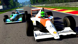 F1 2020 CLASSIC CARS: Last to First Challenge in Schumis erstem WM-Auto!