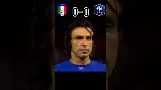 Italy vs France 2006 World Cup Final Penalty Shootout #youtube #football #shorts