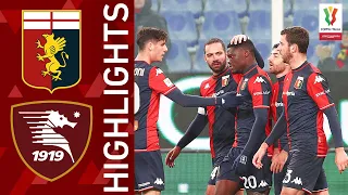 Genoa 1-0 Salernitana | Ekuban sends Genoa to the final eight | Coppa Italia Frecciarossa 2021/22