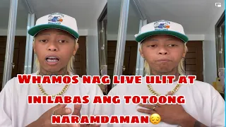 WHAMOS NAG LIVE ULIT AT NAG PALABAS NG TOTOONG SALOOBIN KAY ZEINAB