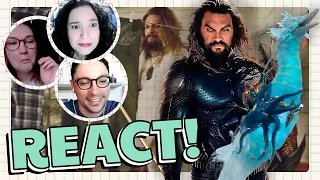 AQUAMAN 2: O REINO PERDIDO - TRAILER COMPLETO + REACT E PRIMEIRAS IMPRESSÕES