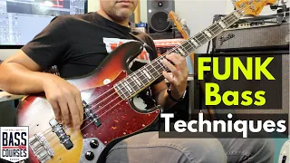 Funk Bass Techniques (Including The SHAKE)