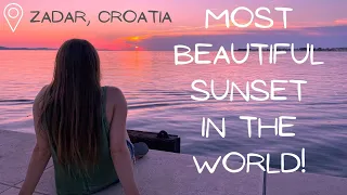 Beach Day + GORGEOUS SUNSETS | Zadar, Croatia