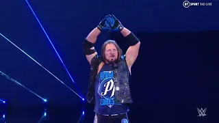 AJ Styles Entrance - WWE Raw 7/4/2022