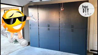 Garage Cabinet Build - Start to Finish