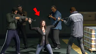 GTA 5 - What Happens If Amanda Gets Kidnapped After Michael's Death? (Secret Rescue Mission)