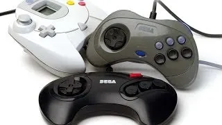 THE EVOLUTION OF SEGA CONTROLLERS