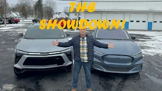 The Showdown! Chevy Blazer EV vs. Ford Mustang Mach E EV Comparison