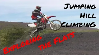 Jumping, Hill Climbs, and Exploring the flats of Famous Reading Outdoors Coal Hill Trevorton CRF250x