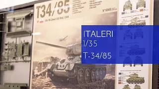 Italeri 1/35 T-34/85 (6545) on Spielwarenmesse 2020
