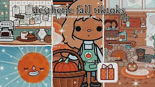 aesthetic fall tiktoks🎃🦊 🍂//tocaboca😊