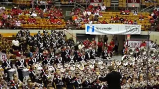 Ohio State Marching Band Stevie Wonder Halftime Show at Skull Session 9 10 2016 OSU vs Tulsa