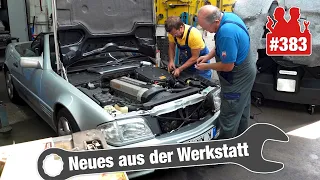 Mercedes 300 SL (1991) - Drehzahl bleibt hängen! | Mit Endoskop im Seat-Motor - Kolbenringe kaputt??