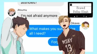 Bored | Lyric not prank | Oikawa and Atsumu angst