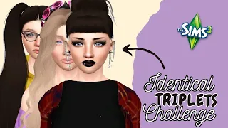 Making IDENTICAL TRIPLETS look as DIFFERENT as possible in The Sims 3